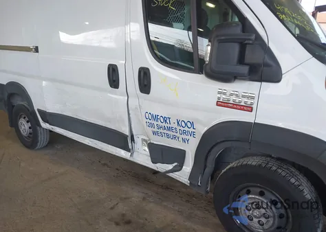 2021 Ram Promaster 1500 Low Roof 136 Wb from USA, damaged, VIN 3C6LRVAG9ME521265